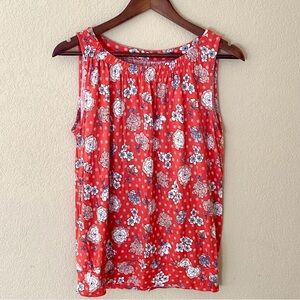LOFT Floral Tank Top